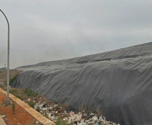 Cover Geomembrane TPA Rawa Kucing Tangerang